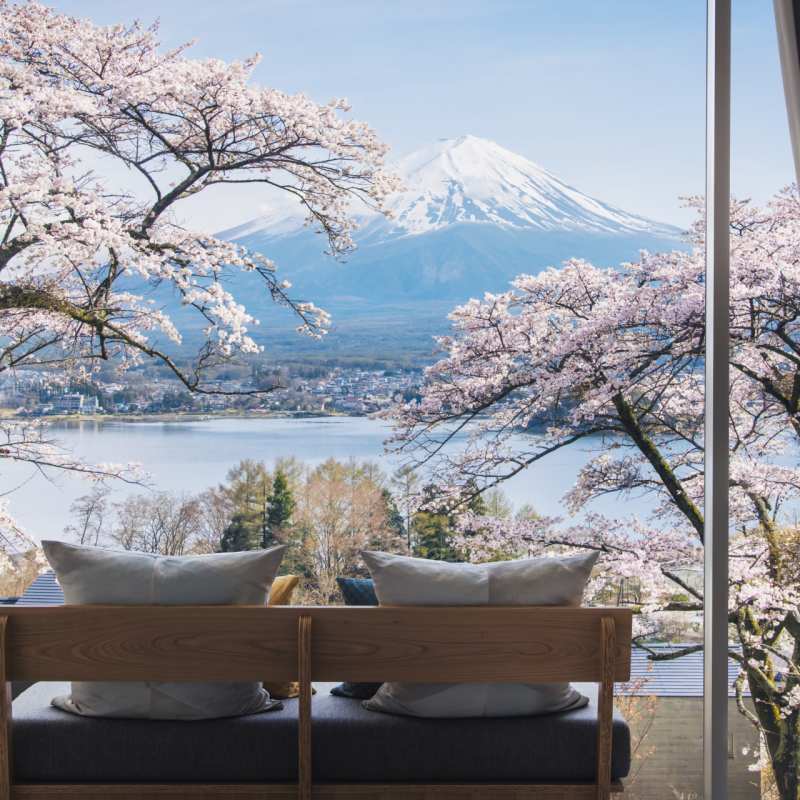 Mt Fuji View - Credit Hoshinoya Fuji