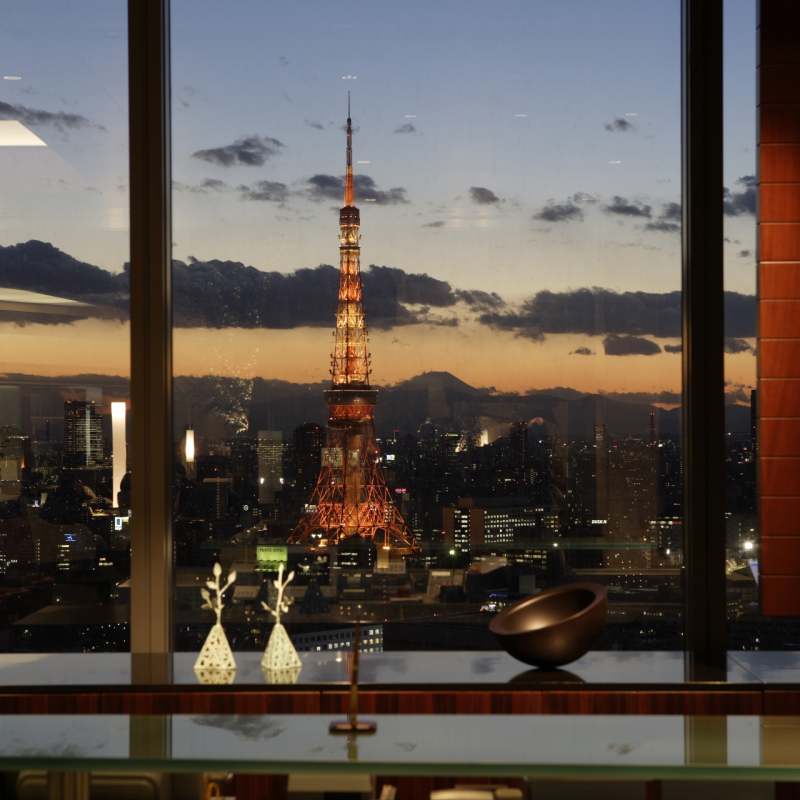 View From Reception - Park Hotel Tokyo