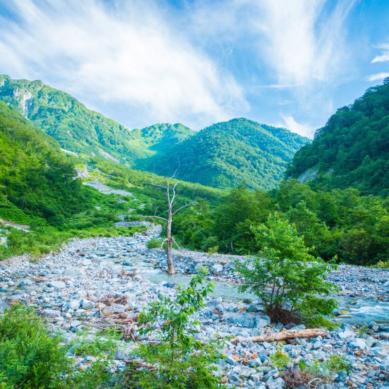Japanese Alps in Japan 