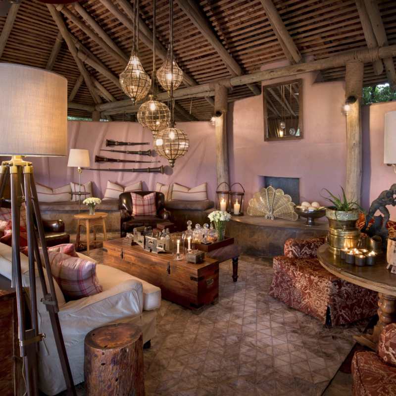 Main Area - Bateleur Camp at Kichwa Tembo