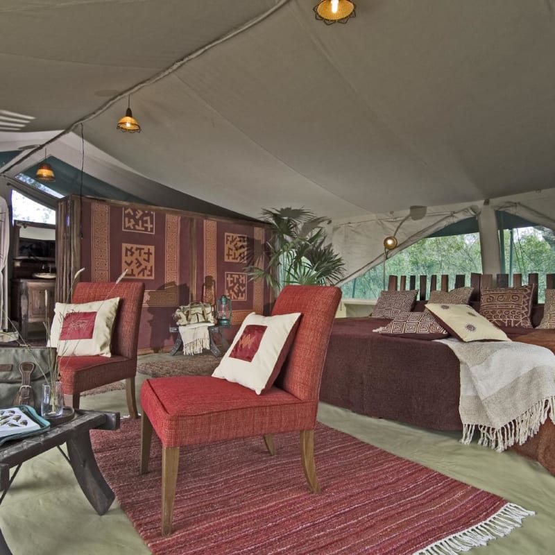 Tent Interior - Kicheche Laikipia