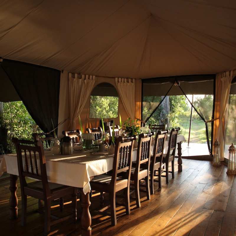Dining area - Ngare Serian