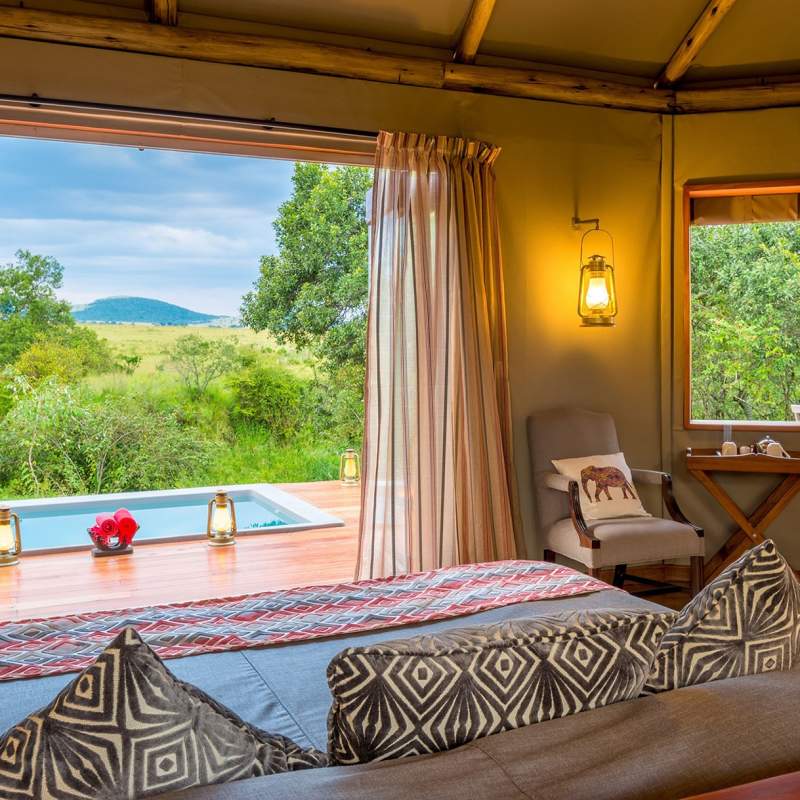 Tent view - Sala's Camp