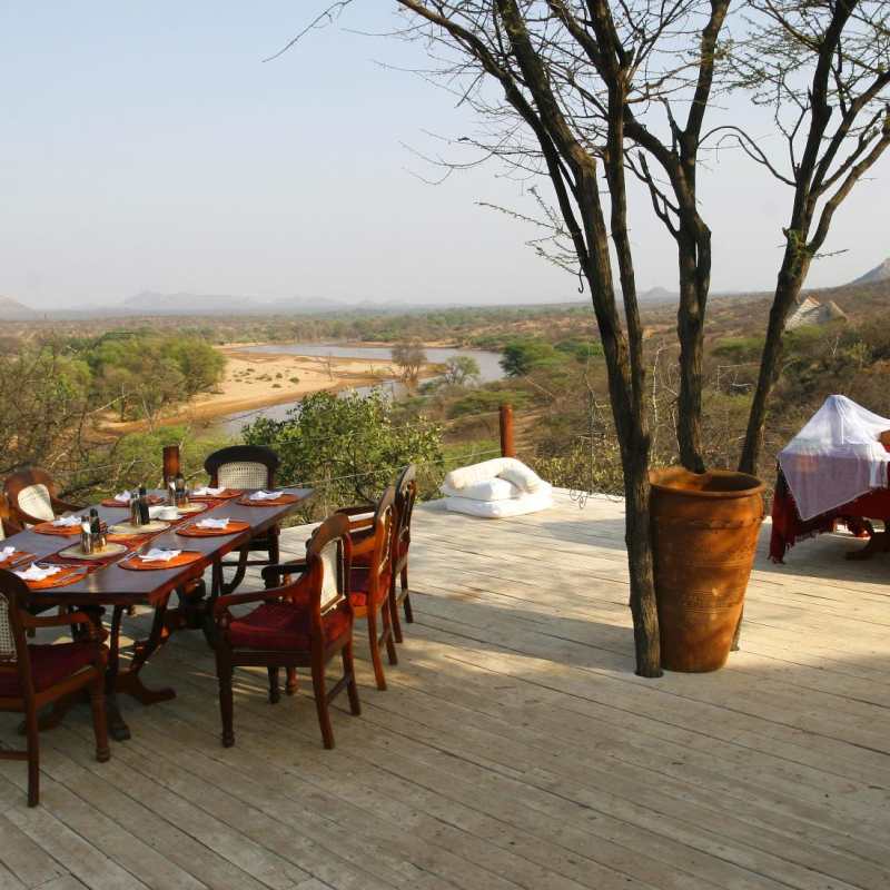 Dining deck - Sasaab