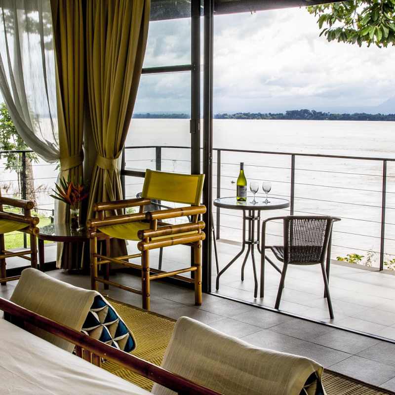 View from River Front Rooms - The River Resort