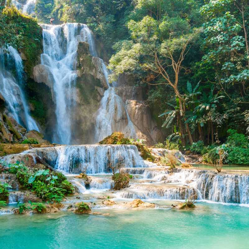 Kuang Si Waterfall 