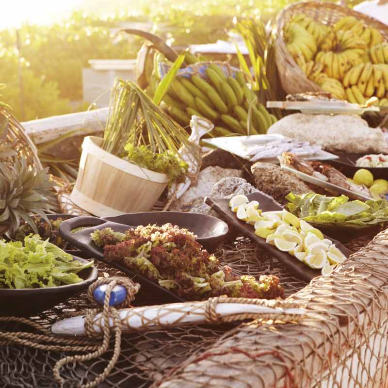 Shack food buffet 