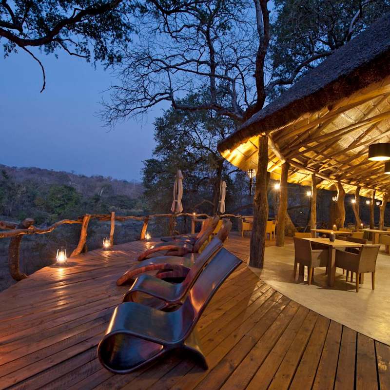 Veranda at Night - Mkulumadzi
