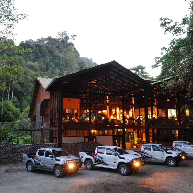 Lodge Exterior - Borneo Rainforest Lodge