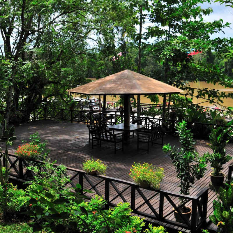 New Sundeck - Kinabatangan Riverside Lodge