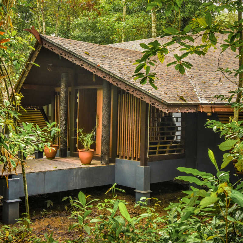 Villa Entrance - Sukau Rainforest Lodge