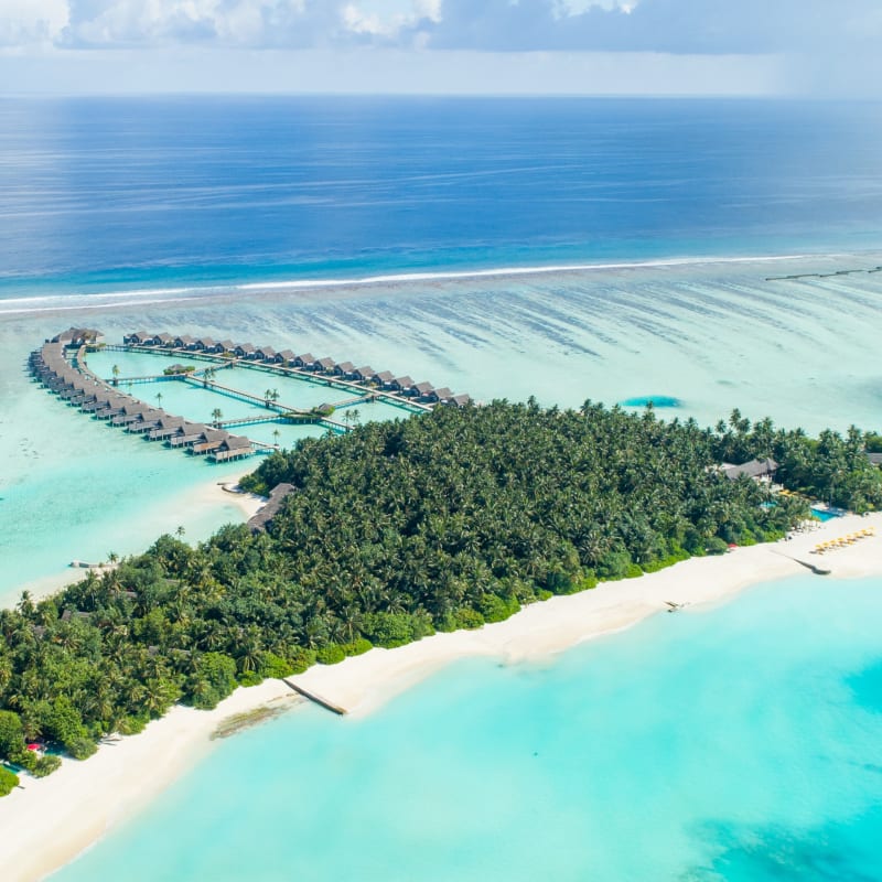 Cresecent beach Over Water villas   