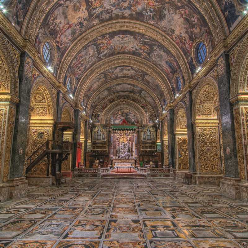 St Johns Co Cathedral Interio 