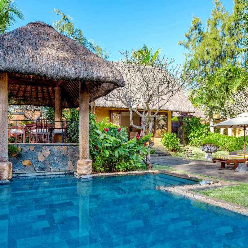 Luxury Villa Pool - The Oberoi Mauritius