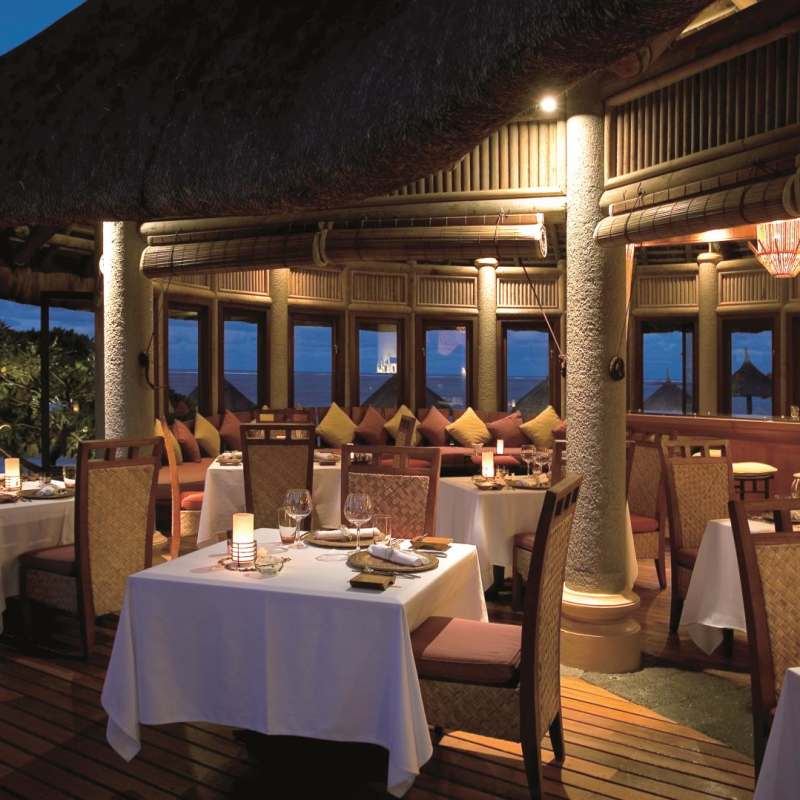 Evening Dining La Spiaggia  - Golf in Mauritius