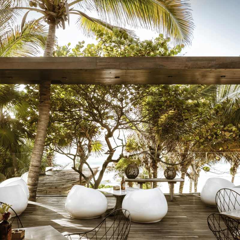Bar seating - Be Tulum