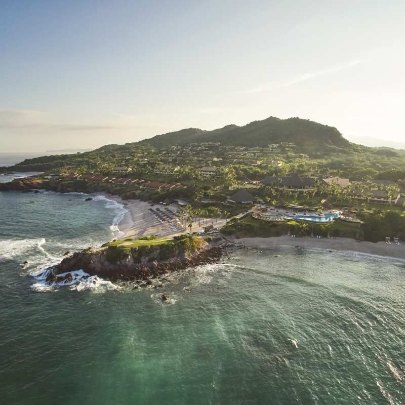 Punta Mita at sunset 