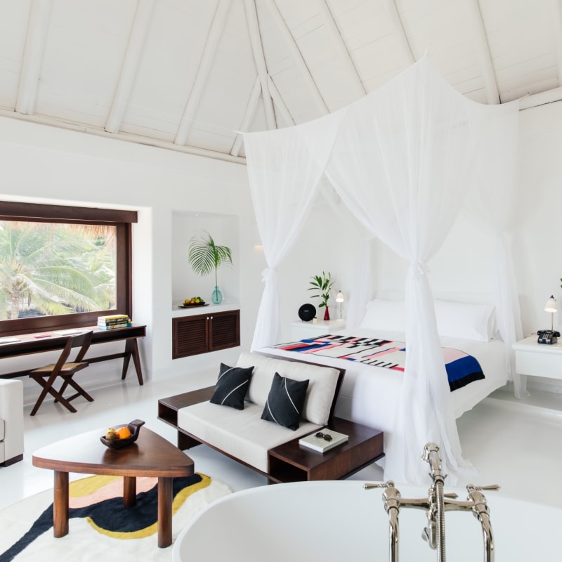 Beach Suite bedroom - Hotel Esencia