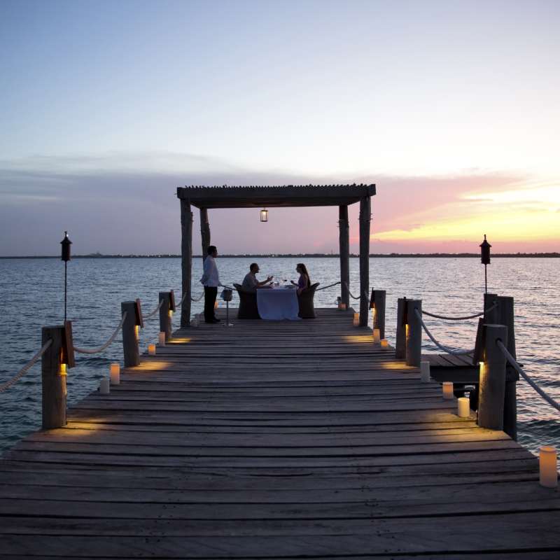 Pier dinner  - Nizuc Resort & Spa