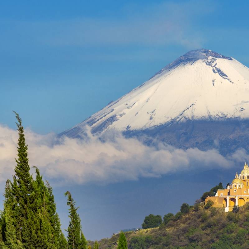 The Great Pyramid of Cholula 