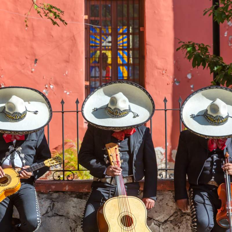 Mariachi group in Merida 