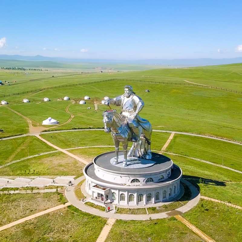 Genghis Khan Statue 