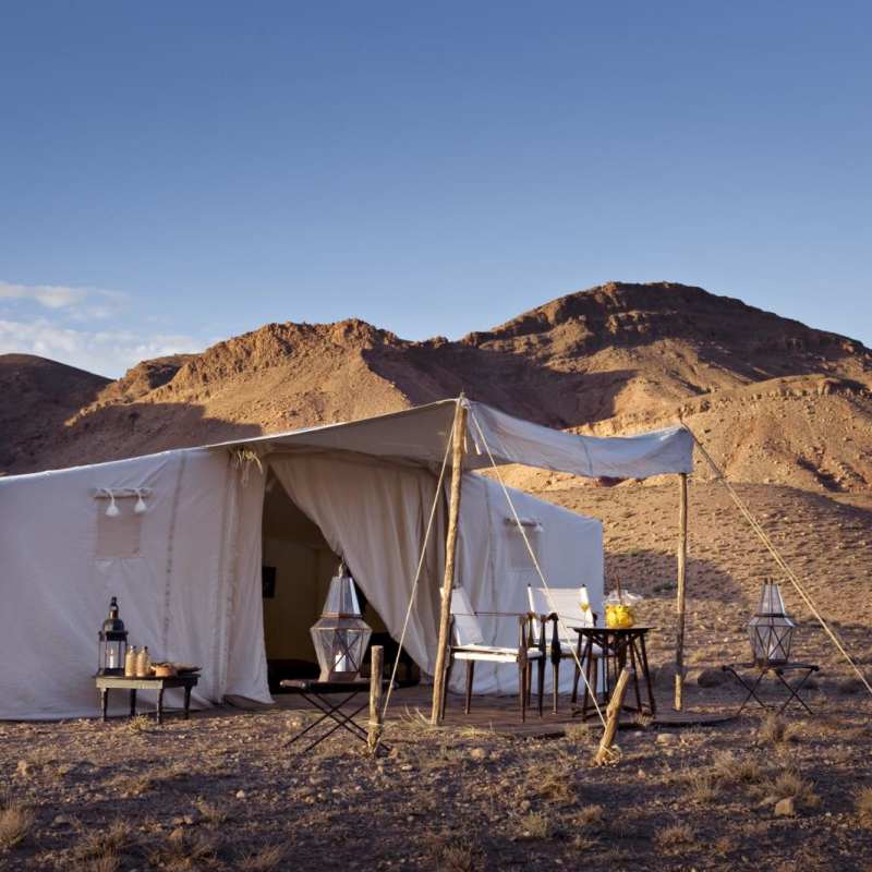 Tent Exterior - Dar Ahlam Nomad Camp