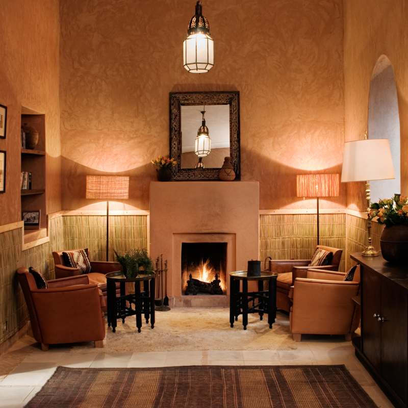 Fire place  - Kasbah Bab Ourika