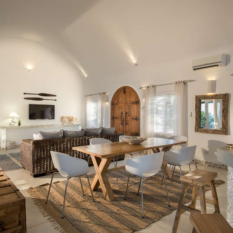 The Chapel living space - Santorini