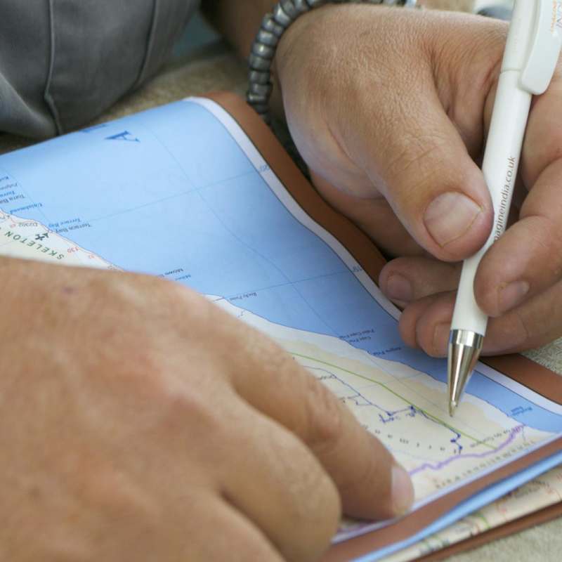 Route planning - Mobile Camping Safari