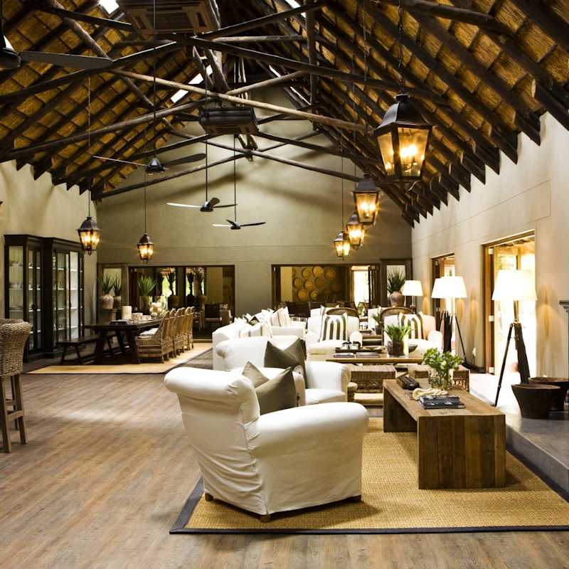The Main Area - Mushara Lodge