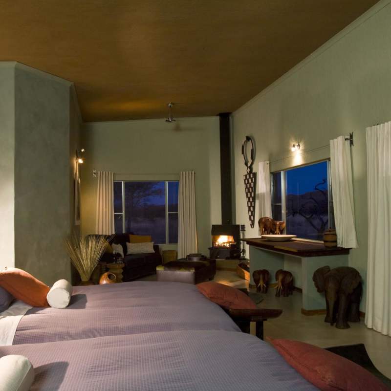 Twin Room - Okonjima Plains Camp