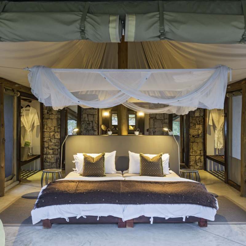 Bedroom - Onguma Tented Camp