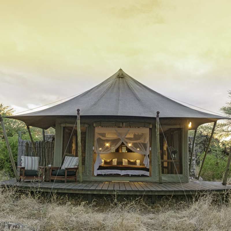 Tent exterior - Onguma Tented Camp