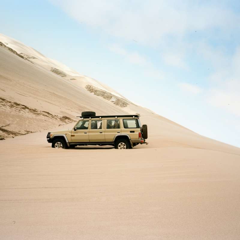 Game drive along the dunes - 