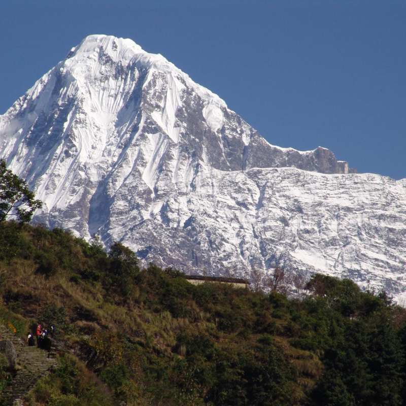 Annapurna Mountains - On a high in Nepal