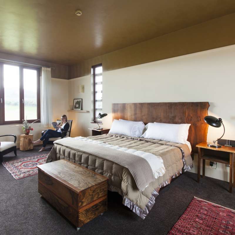 Bedroom - Hapuku Lodge