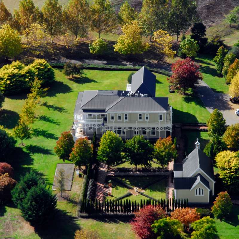 Aerial View - The Marlborough Lodge
