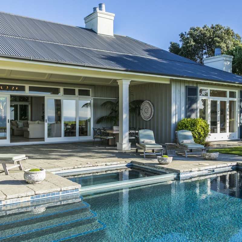 Pool at Kauri Cliffs 
