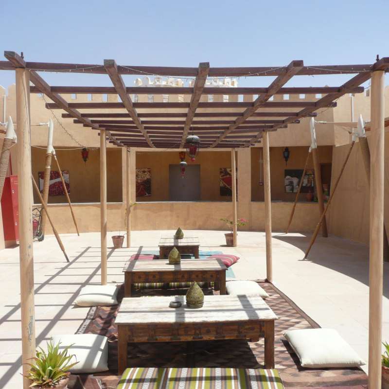 Courtyard in Camp - Desert Nights Camp