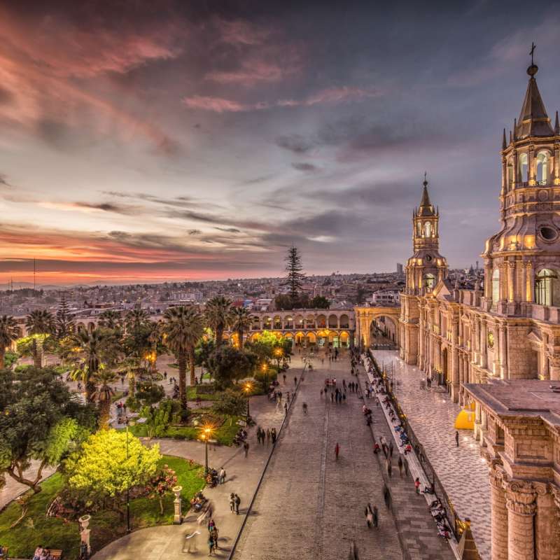Plaza de Armas Arequipa 