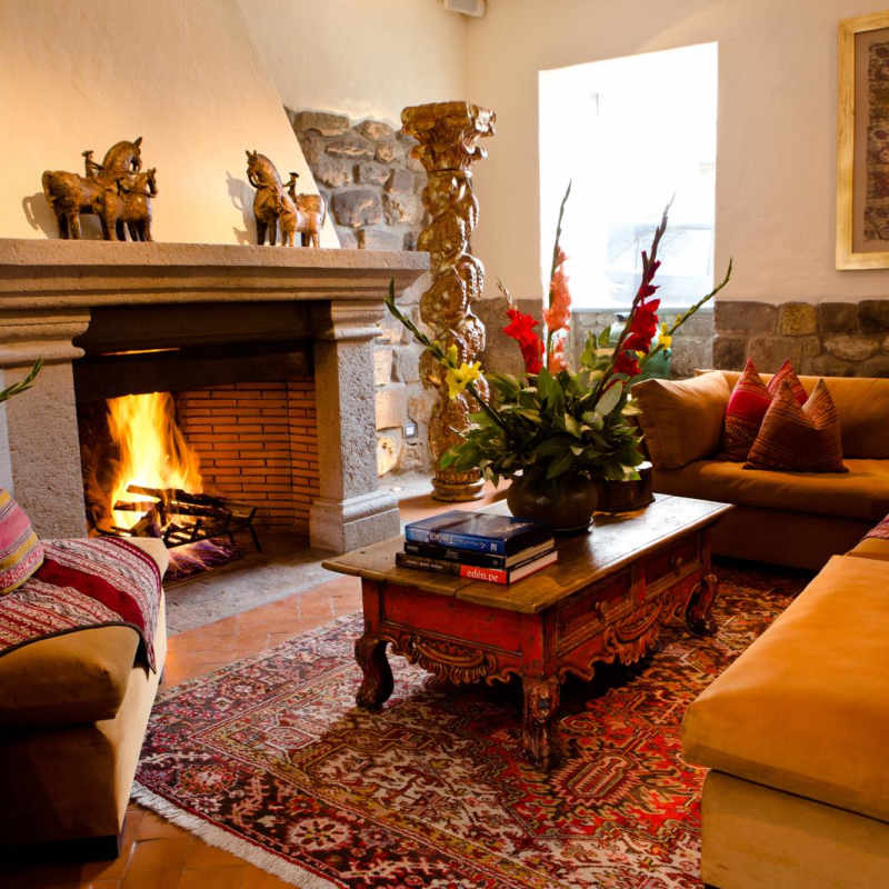 Lounge area - Inkterra La Casona