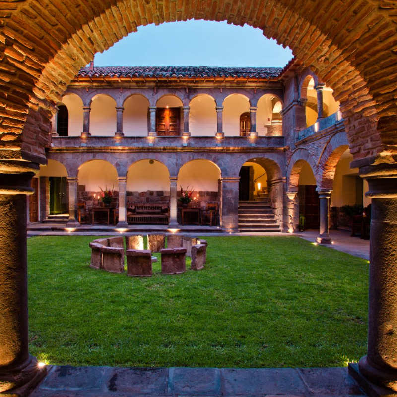 Internal patio garden - Inkterra La Casona