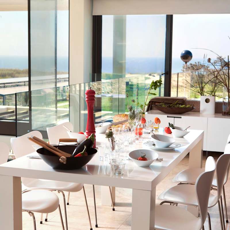 Villa Green Dining Area - Areias do Seixo 