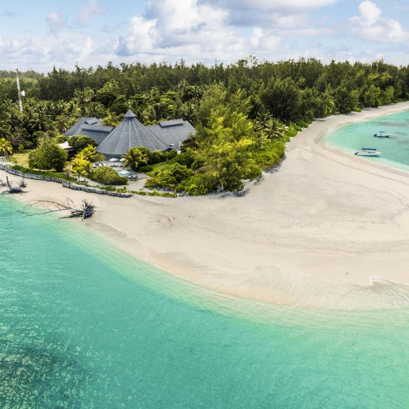 Aerial View - Denis Private Island