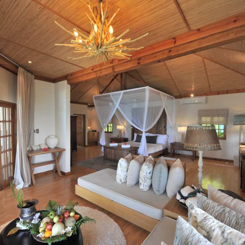 Beach Villa Interior - Denis Private Island