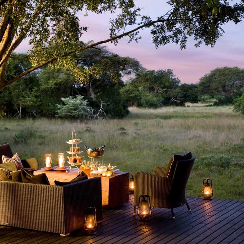 Main deck - Phinda Forest Lodge