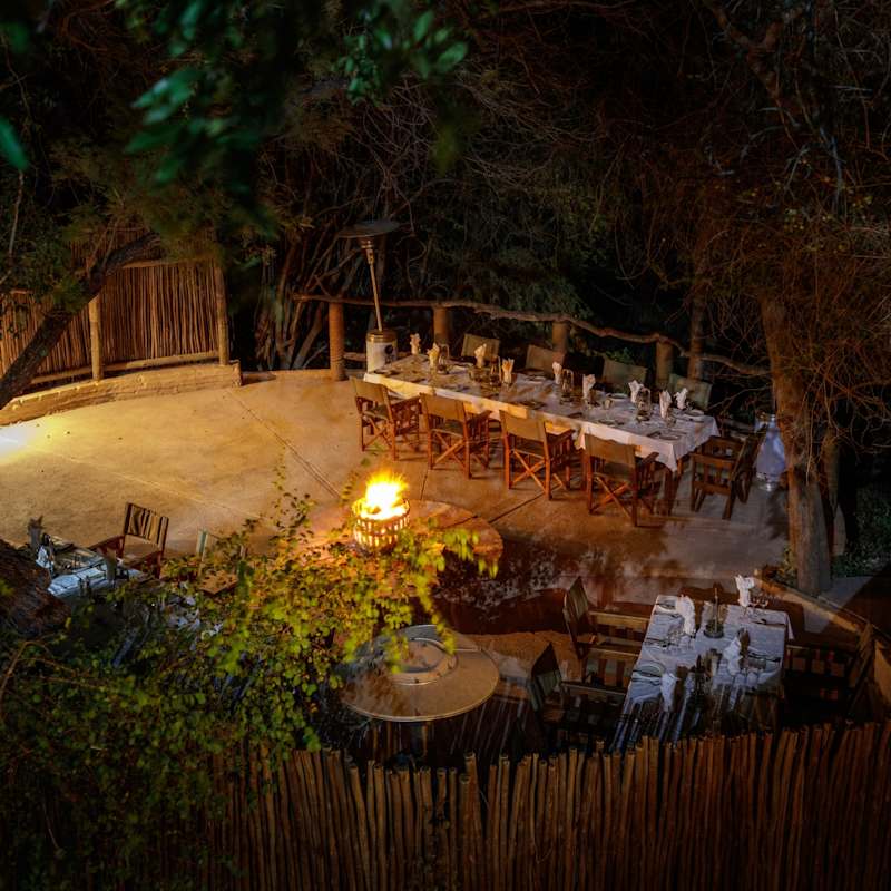 Boma at Jock Safari Lodge