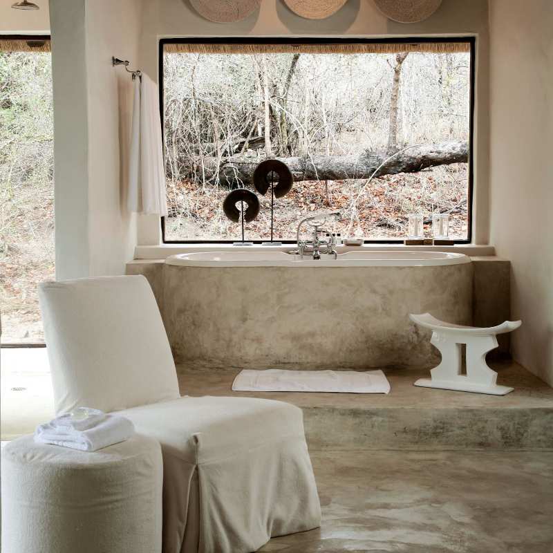 Tree Camp Bathroom - Londolozi Private Game Reserve