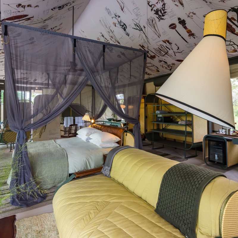 Tented bedrom 